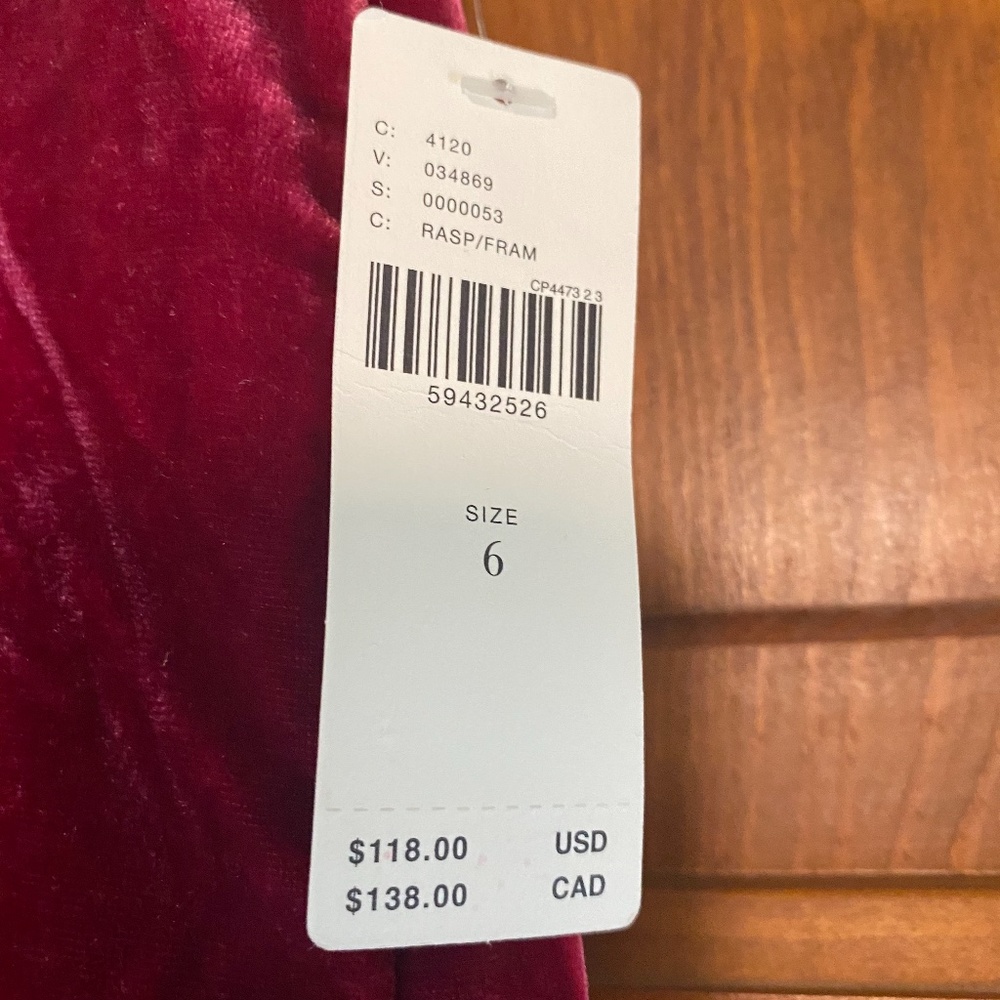 NWT Anthropologie Montie Velvet Miniskirt size 6 - Picture 10 of 11